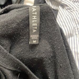 Black athletes lounge shirt